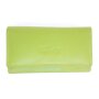 Tillberg ladies wallet made from real nappa leather 16,5 cm x 10 cm x 3 cm apple green