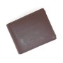 Tillberg wallet made from real leather, reddish brown