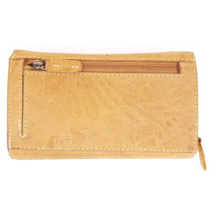 Ladies wallet with flower pattern