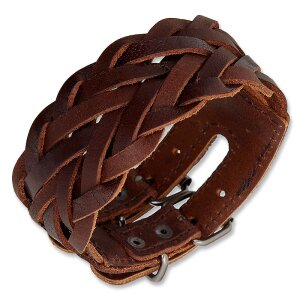 Tillberg Men leather bracelet, real leather 27cm SR-15757