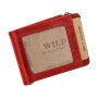 Wild Real Only!!! Geldb&ouml;rse/Kreditkartenetui aus Wasserb&uuml;ffelleder mit Dollarclip, RFID Schutz, rot