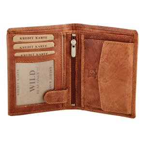 Wallet made from water buffalo leather