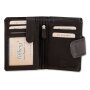 Tillberg ladies wallet with viennaise box made from real nappa leather
