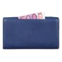 High quality and robust ladies wallet made from real leather 10x17x3 cm