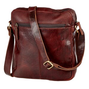 Real leather bag, shoulder bag made from water buffalo...