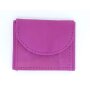 Tillberg mini wallet made from real leather 5,5 cm x 7,5 cm x 1,5 cm, pink
