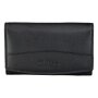 Wallet made from real leather black