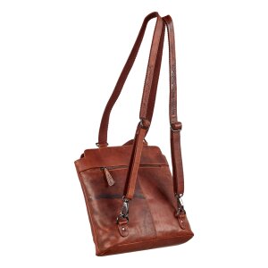 Real leather hand bag, back pack, butero leather style