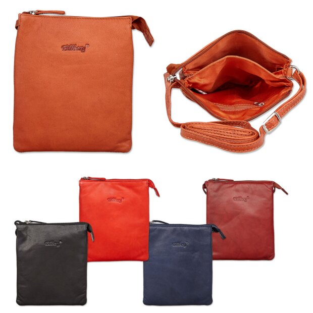 Tillberg hand bag, shoulder bag made from real leather