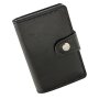 Credit card case made from leatherette black