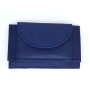 Tillberg wallet made from real leather 6,5 cm x 9 cm x 1,5 cm navy blue