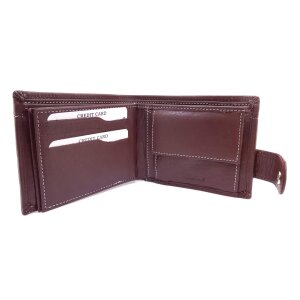 Tillberg wallet made from real water buffalo leather, RFID blocking, full leather