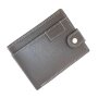 Tillberg wallet made from real water buffalo leather, RFID blocking, full leather dark brown