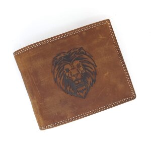 Tillberg wallet with lion motif
