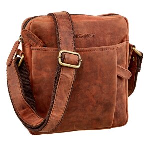 Real leather shoulder bag, hand bag