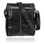 Real leather shoulder bag