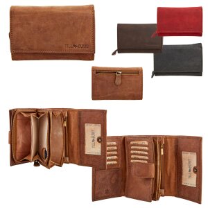 Ladies wallet made from real leather 15,5 cm*10,5 cm*4 cm