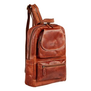 Real leather backpack in different colours