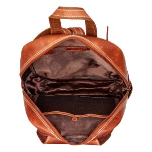 Real leather backpack in different colours