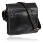 Tillburry real leather shoulder bag black