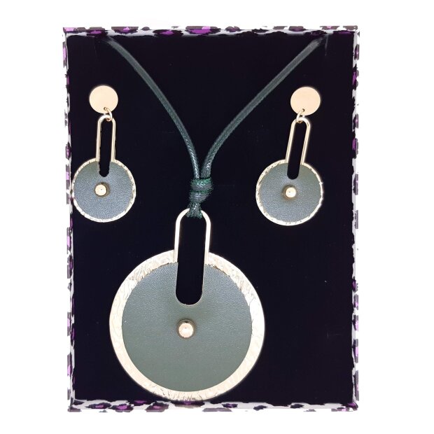 Jewelry set necklace + earrings