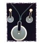Jewelry set necklace + earrings