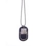 Ball chain with dogtag pendant
