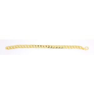 Curb bracelet 22 cm long 0,95 cm wide