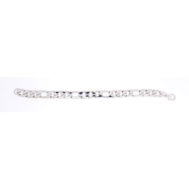 Curb bracelet 1,10 cm wide silver 22 cm