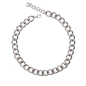 Fashionable necklace curb necklace with massive links