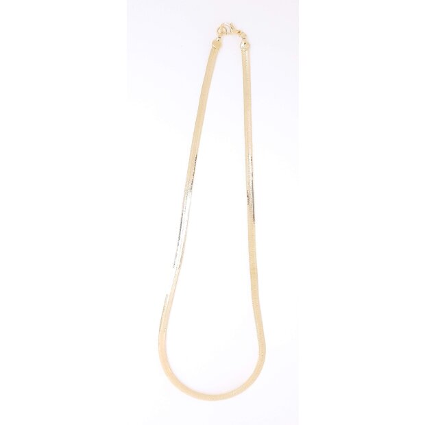 Golden necklace 45 cm long 0,4 cm wide
