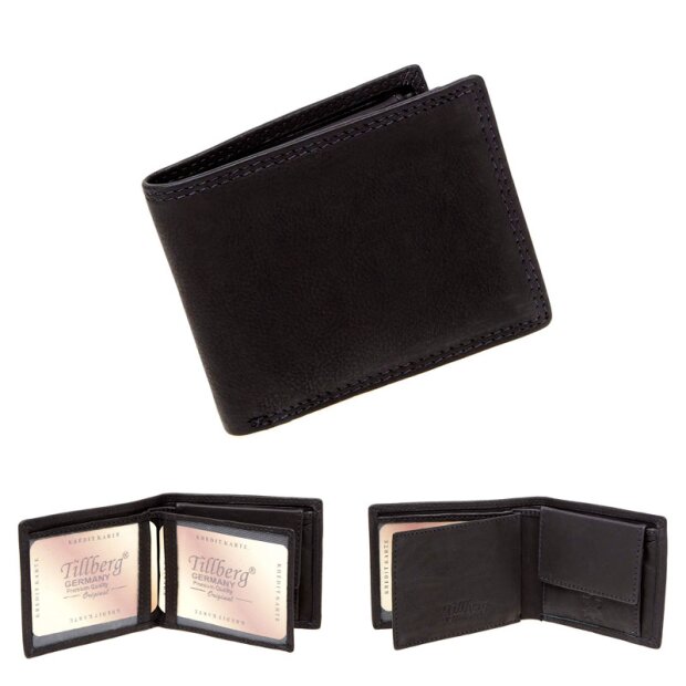 Tillberg wallet made from real leather black