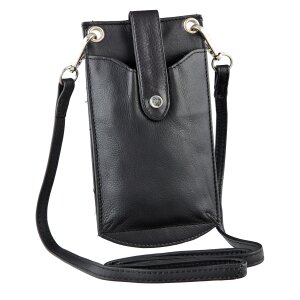 Shoulder bag made from real leather