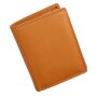 Wallet made from real  leather tan
