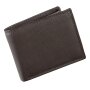Wallet made from real leather, full leather, brown