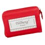 Wallet with key ring red