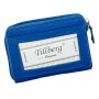 Wallet with key ring navy blue