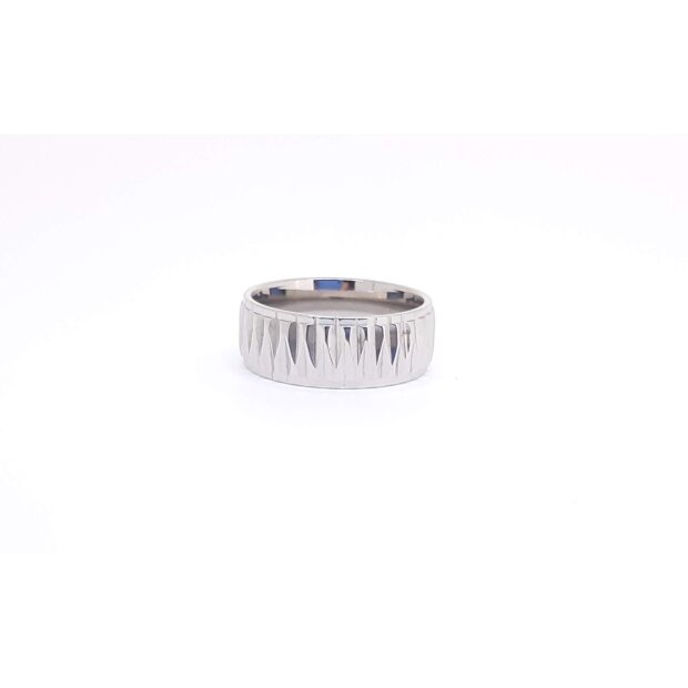 Stainless steel ring 18