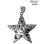 Star pendant amde from stainless steel