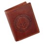 Tillberg wallet made from real leather with skull motif...