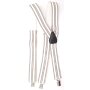 Suspenders length 106 cm, width 3,5 cm beige