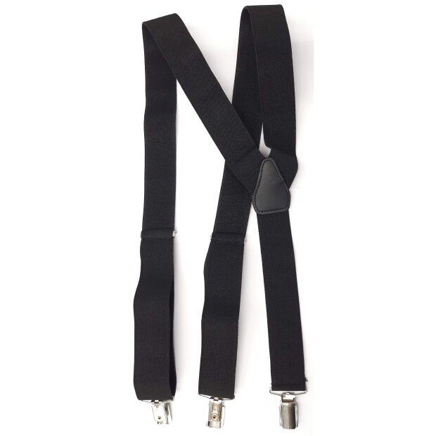Suspenders length 106 cm, width 3,5 cm black