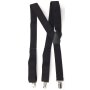 Suspenders length 106 cm, width 3,5 cm black