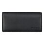 Ladies wallet made from real leather black