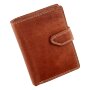 Wallet made from real leather 12,5 cm x 9,5 cm x 1,5 cm...