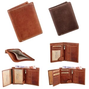 Wallet made from real leather full leather