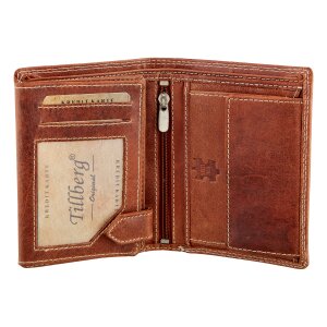 Wallet made from real leather full leather nature