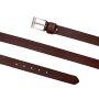 Genuine leather belt 3 cm width length 100 cm, 110 cm, 115 cm, 120 cm 6 pcs