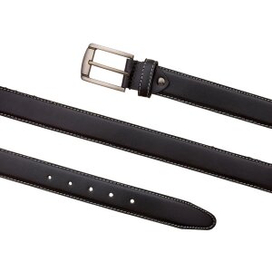 Genuine leather belt 3.5 cm width length 100 cm, 110 cm, 115 cm, 120 cm 6 pcs