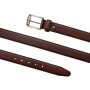 Genuine leather belt 3.5 cm width length 100 cm, 110 cm, 115 cm, 120 cm 6 pcs